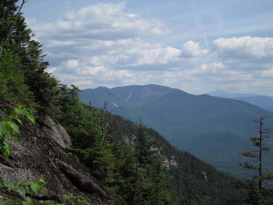 Looking at the Bonds and Mt. Washington from near the summit of Whaleback Mountain - Click to enlarge