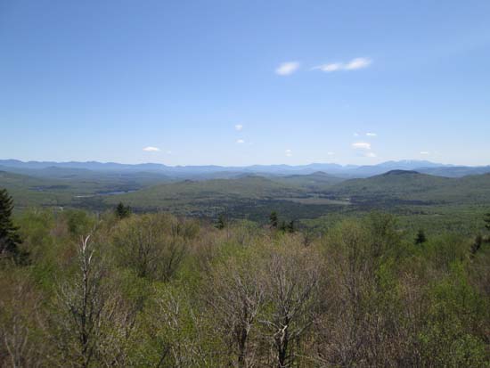 Looking southeast from the East Whitcomb fire tower - Click to enlarge