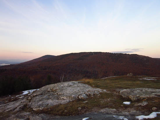 Looking at Piper Mountain from near the summit of Whiteface Mountain - Click to enlarge