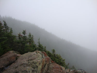 Fog as seen from the Wildcat A vista - Click to enlarge