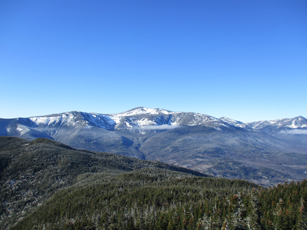 Mt. Washington as seen from the ledge near the summit of Wildcat C - Click to enlarge