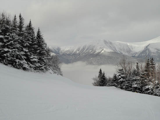 Looking down Polecat on the way to Wildcat C