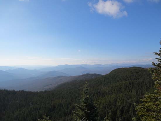 Looking southwest from near the summit of Wildcat D - Click to enlarge