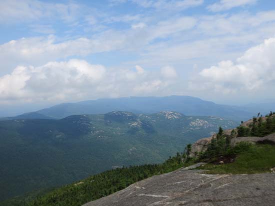 Looking north at Pitchoff Mountain from Cascade Mountain - Click to enlarge