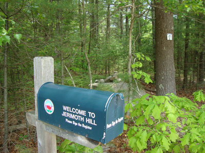 The summit of Jerimoth Hill