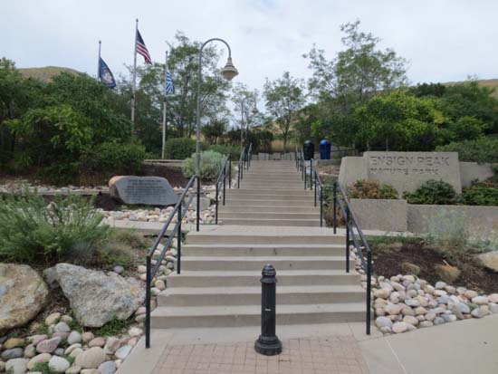 The Ensign Peak Nature Park entrance
