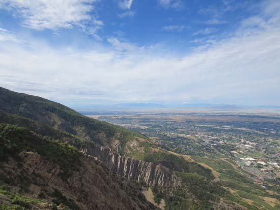Looking southwest from Malans Peak - Click to enlarge