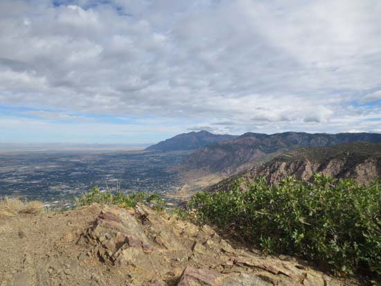 Looking north from Malans Peak - Click to enlarge