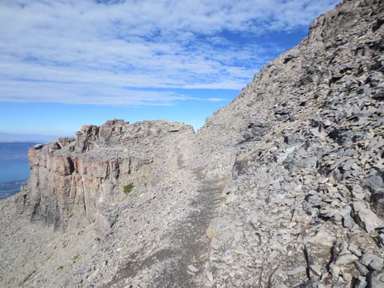 The ridge to Mt. Timpanogos