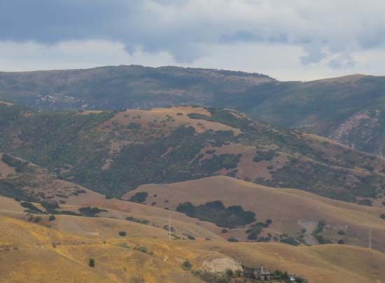 Mt. Van Cott as seen from Ensign Peak