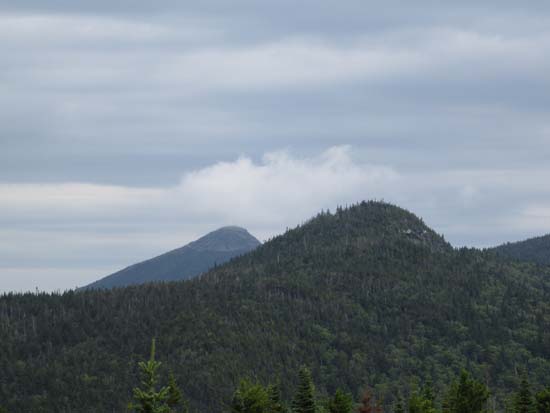 Looking north at Ira Allen and Camel's Hump from Burnt Rock Mountain - Click to enlarge