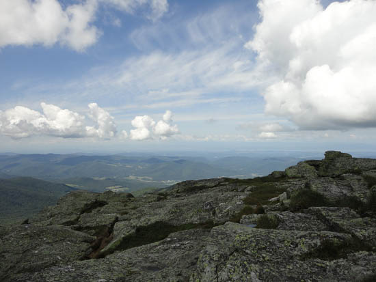 Looking toward Lake Champlain from Camel's Hump - Click to enlarge