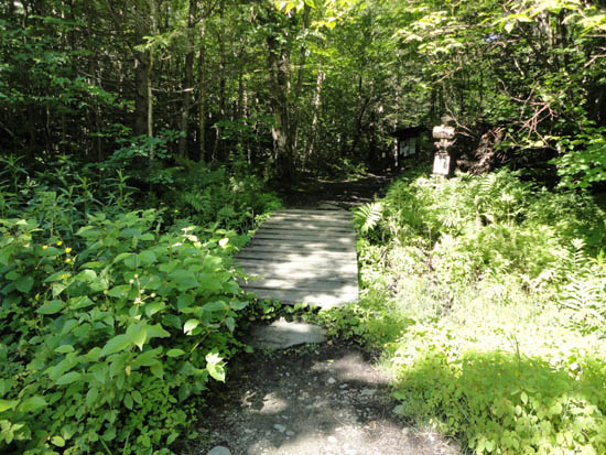 The Monroe Trail trailhead