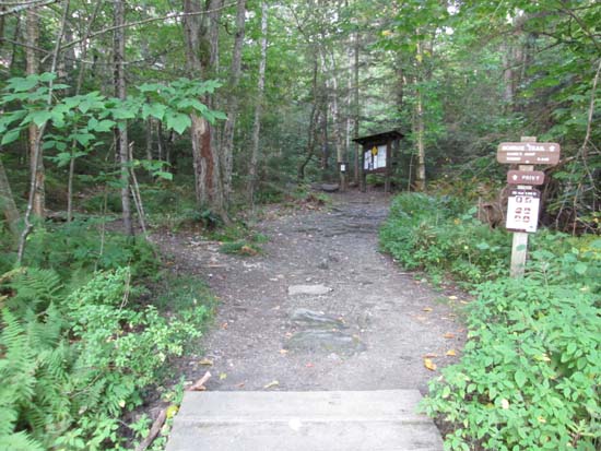 The Monroe Trail trailhead
