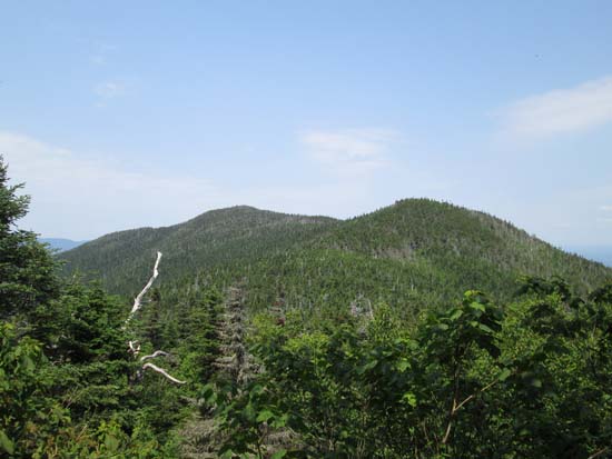 Looking at North Jay Peak from near the summit of Doll Peak - Click to enlarge