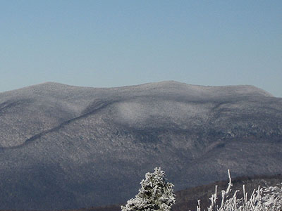 Dorset Peak as seen from Bromley Mountain