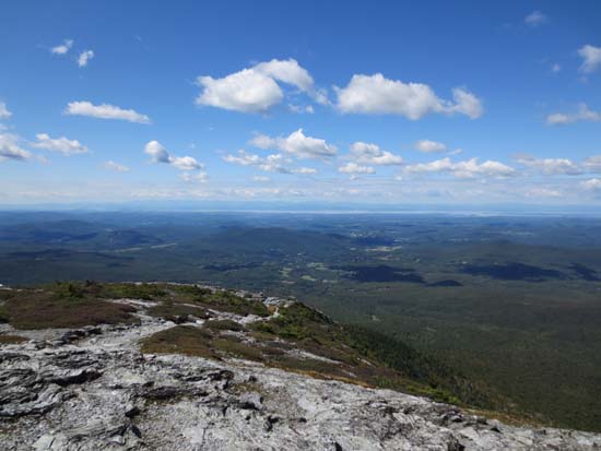 Looking down the Maple Ridge Trail