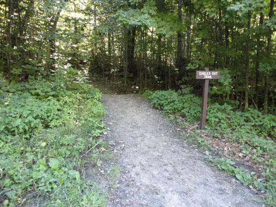 The Eagle Cut Trail trailhead