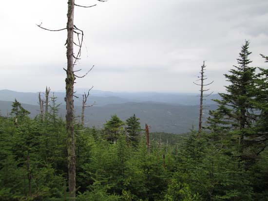 Slight views east from near the summit of General Stark Mountain - Click to enlarge