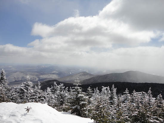 Looking southeast from near the summit of Killington Peak - Click to enlarge