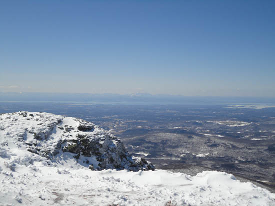 Looking at Whiteface from near the Mt. Mansfield summit - Click to enlarge