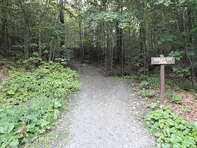 The Eagle Cut Trail trailhead
