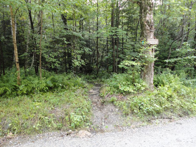The Jerusalem Trail trailhead on Jim Dwire Road