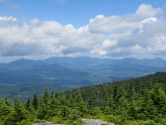 Looking at Mt. Mansfield from Mt. Hunger - Click to enlarge