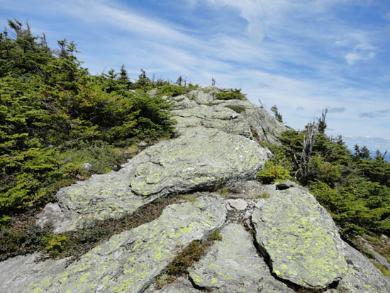 Looking the spur trail to the Nose