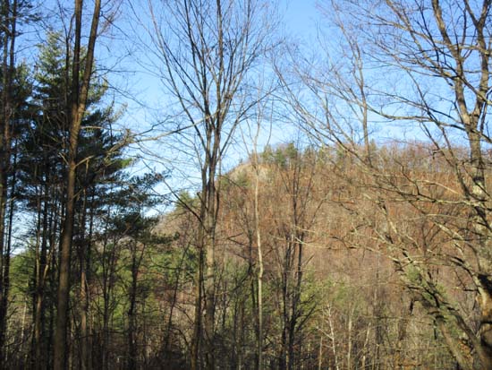 Peaked Mountain as seen from East Hill Road
