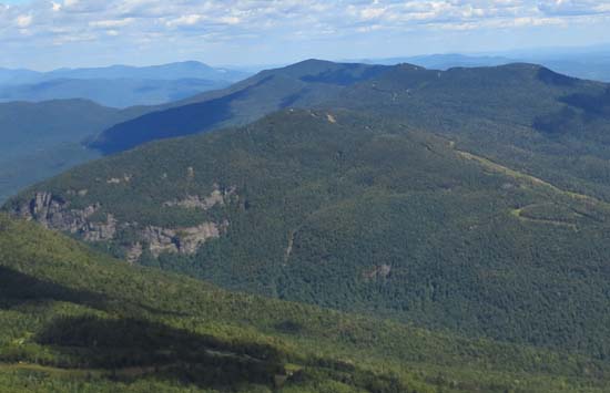 Spruce Peak as seen from the Mt. Mansfield Nose