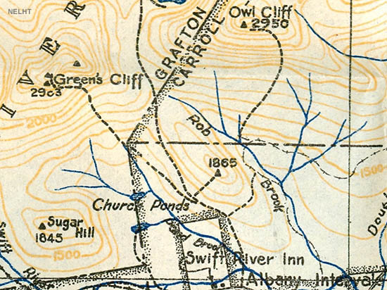 1931 AMC map of Green's Cliff